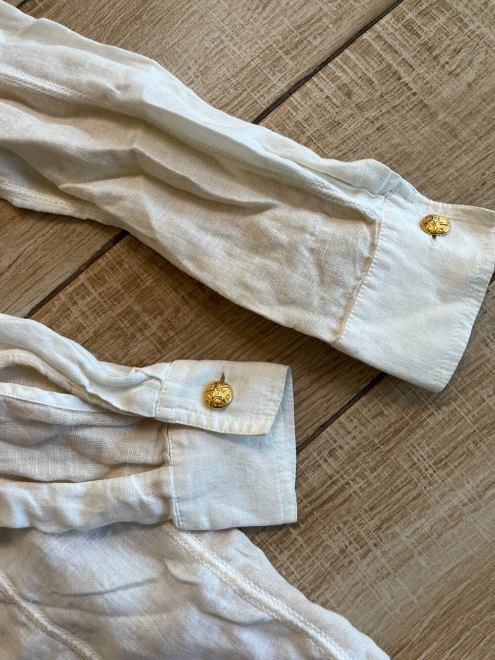 Womens Escada Margaretha Ley Vintage Cream Blouse - 36 - Picture 4 of 8